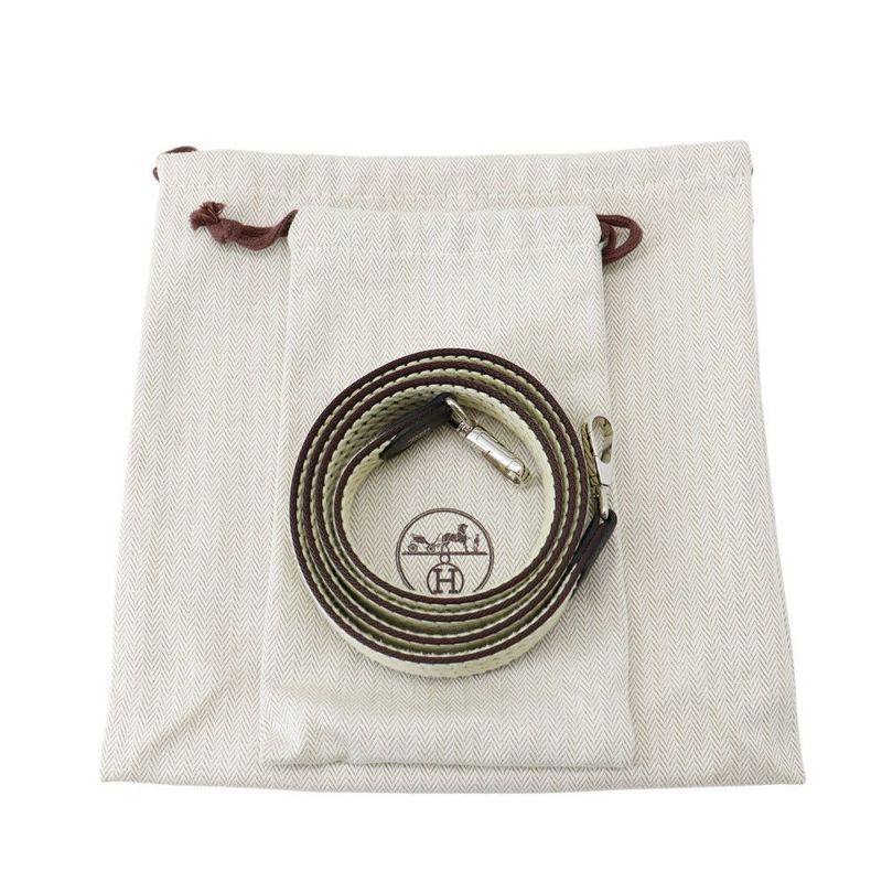 エルメス ショルダーバッグ エブリンTPM アマゾン コルダージュ 111cm プルノワール/シルバー金具 トリヨンクレマンス W刻印 HERMES