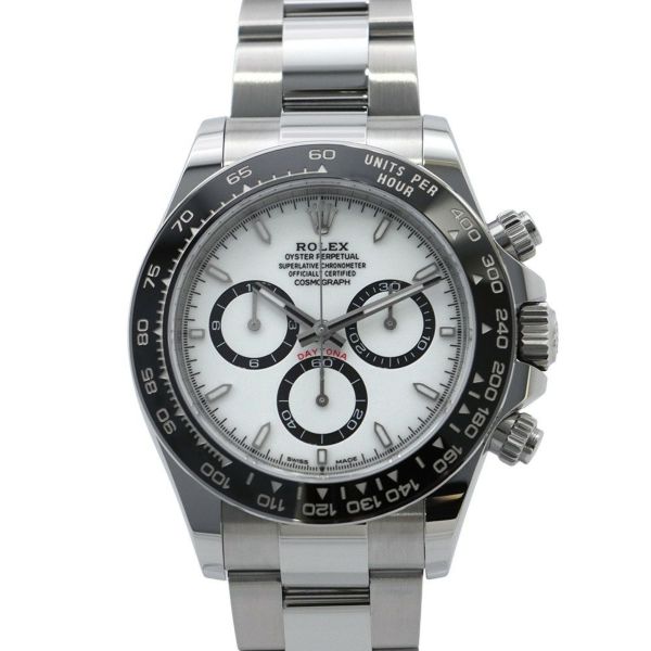ロレックス コスモグラフ デイトナ ランダムシリアル ルーレット 126500LN ROLEX 腕時計 白文字盤