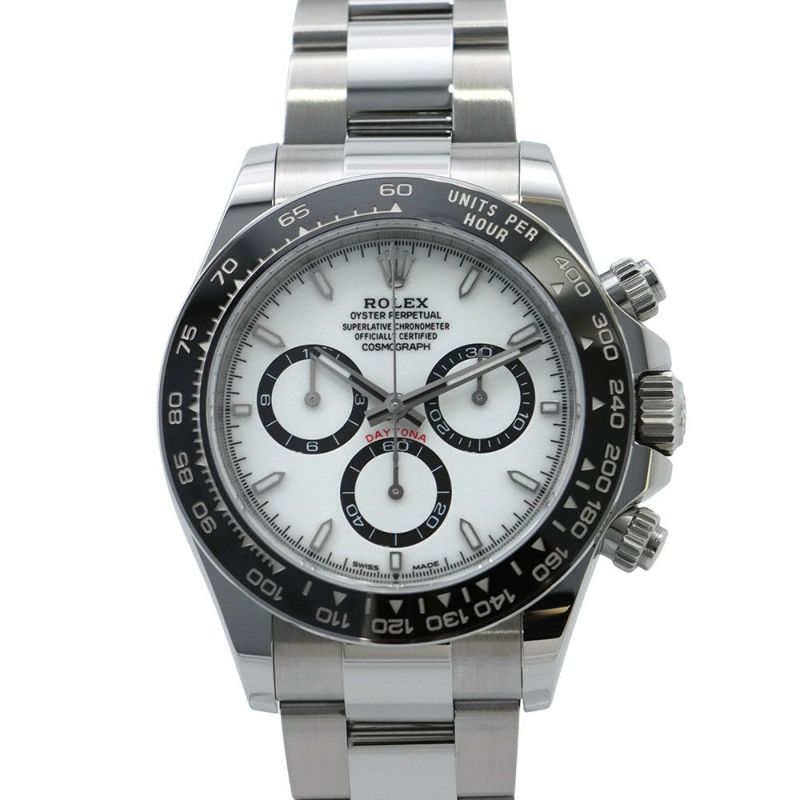 ロレックス コスモグラフ デイトナ ランダムシリアル ルーレット 126500LN ROLEX 腕時計 白文字盤