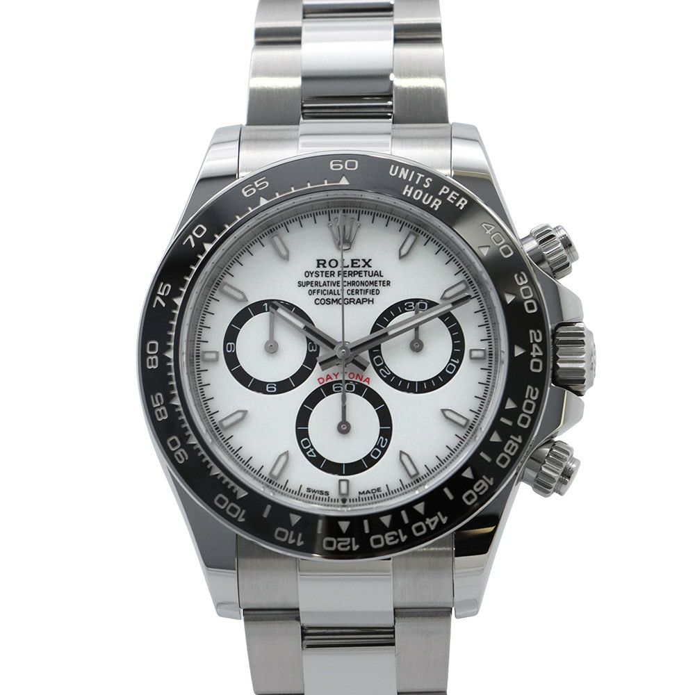 ロレックス コスモグラフ デイトナ ランダムシリアル ルーレット 126500LN ROLEX 腕時計 白文字盤