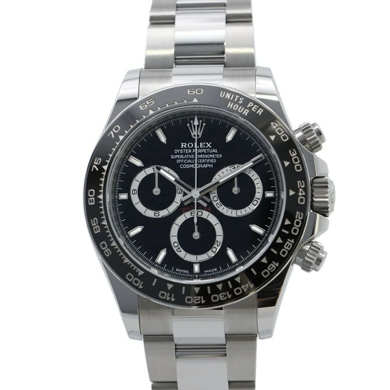 ロレックス コスモグラフ デイトナ ランダムシリアル ルーレット 126500LN ROLEX 腕時計 黒文字盤