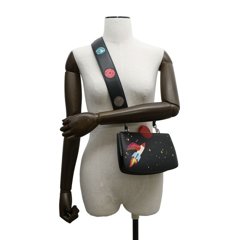 エルメス ショルダーバッグ ブラック/シルバー金具 ヴォームッシュ/リザード Y刻印 限定モデル バッグ 黒