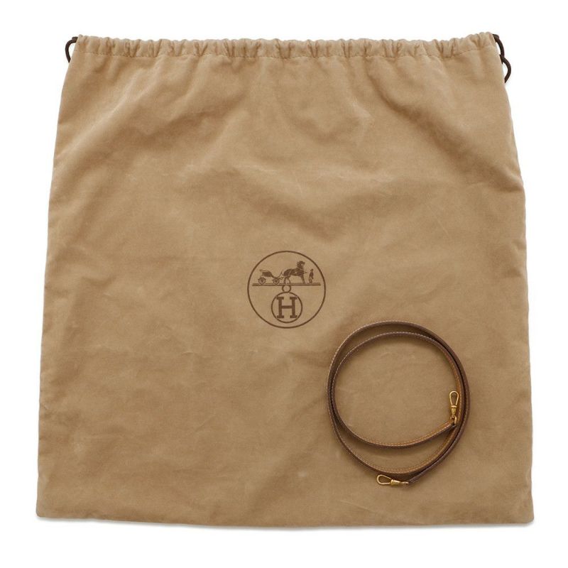 エルメス ハンドバッグ ミニケリー20 外縫い ナチュラル/ゴールド金具 クシュベル 〇S刻印 2wayショルダー