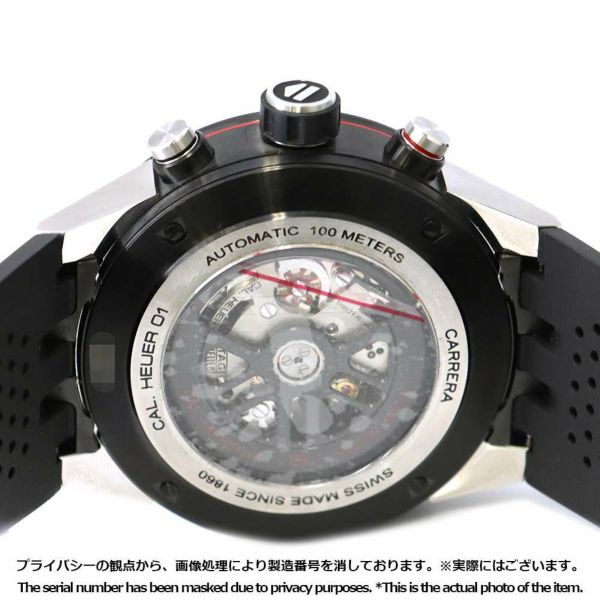 タグホイヤー カレラ キャリバー ホイヤー01 TAG Heuer CAR2A1Z.FT6044 黒文字盤 スケルトン