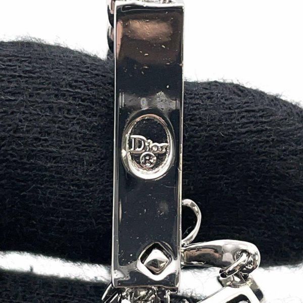 クリスチャン・ディオール ネックレス ロゴ リボン メタル Christian Dior アクセサリー