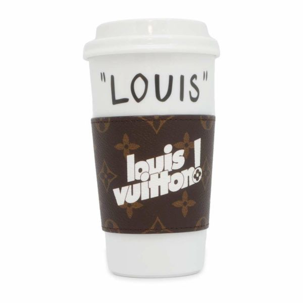 ルイヴィトン カップ ルイ タンブラー モノグラム  CUP LOUIS 陶器 GI0653 LOUIS VUITTON コップ