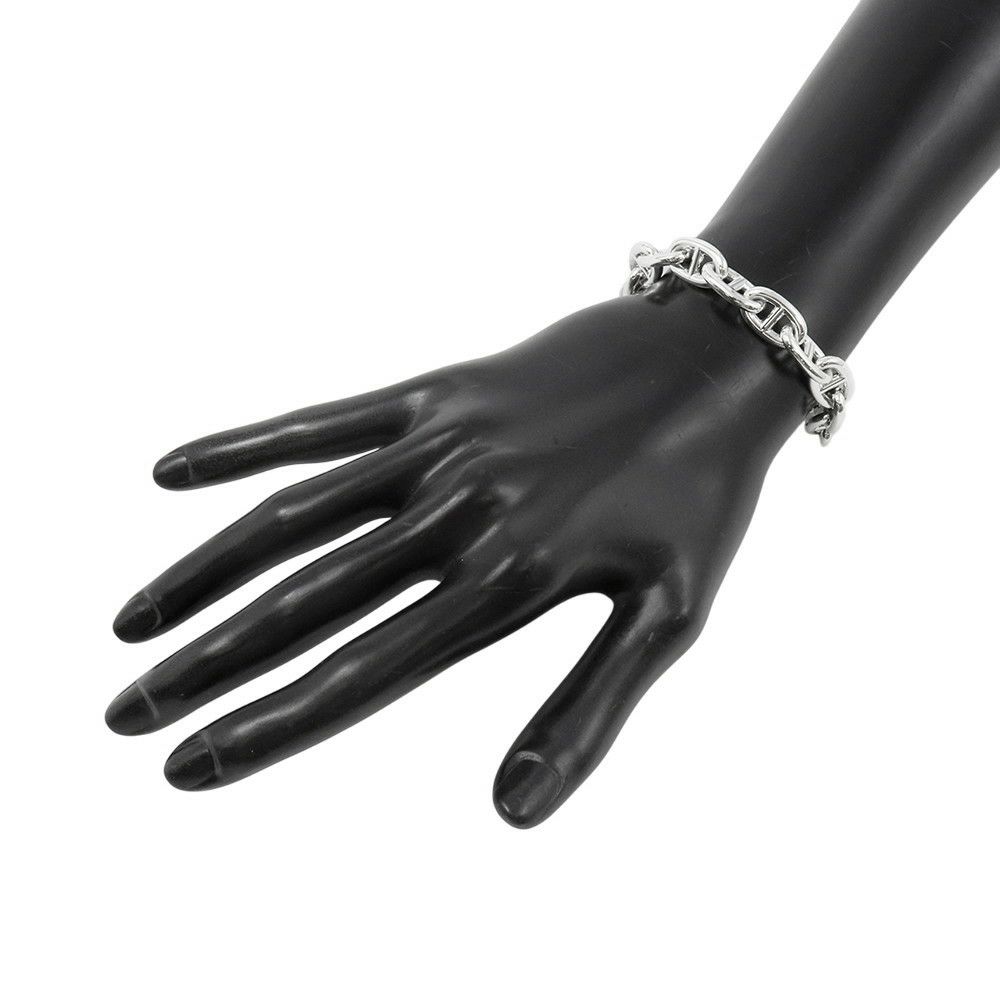 エルメス ブレスレット シェーヌダンクルMM 17コマ SV925シルバー HERMES ジュエリー