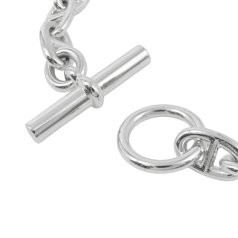 エルメス ブレスレット シェーヌダンクルMM 17コマ SV925シルバー HERMES ジュエリー