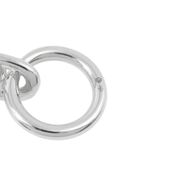 エルメス ブレスレット シェーヌダンクルMM 17コマ SV925シルバー HERMES ジュエリー