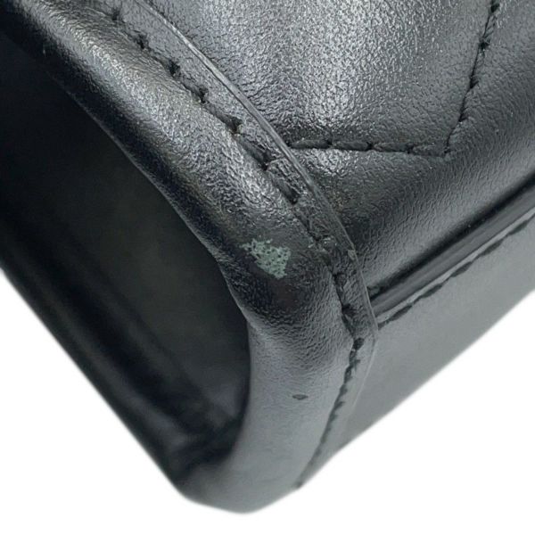 グッチ ハンドバッグ GGマーモント キルティング ミニ レザー 696123 GUCCI 2way 黒