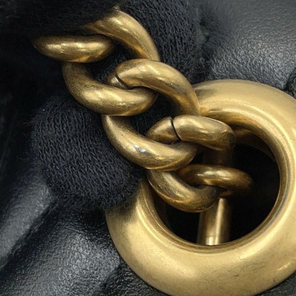 グッチ ハンドバッグ GGマーモント キルティング ミニ レザー 696123 GUCCI 2way 黒