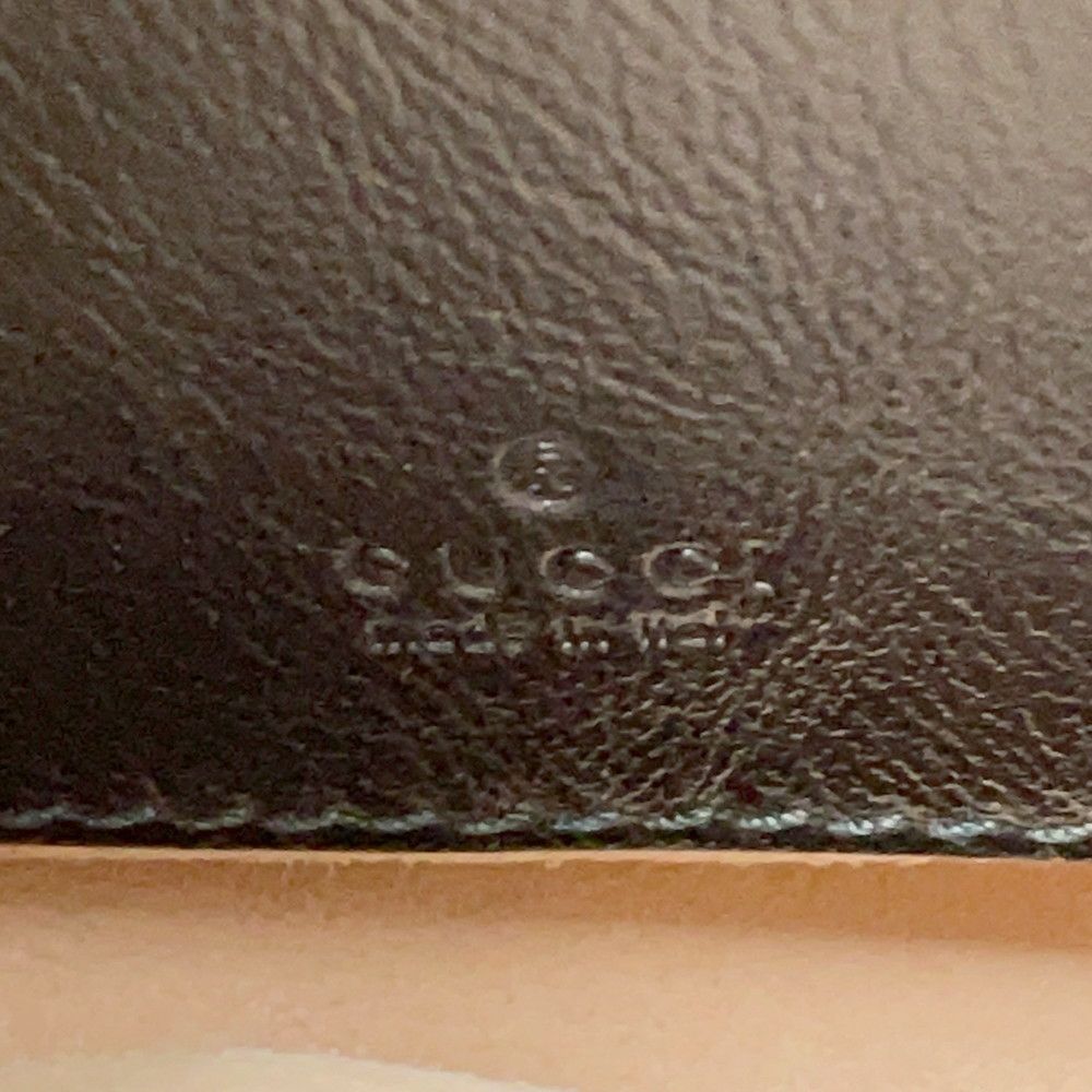 グッチ チェーンショルダーバッグ GGマーモント ミニバケットバッグ 573817 GUCCI キルティング 黒