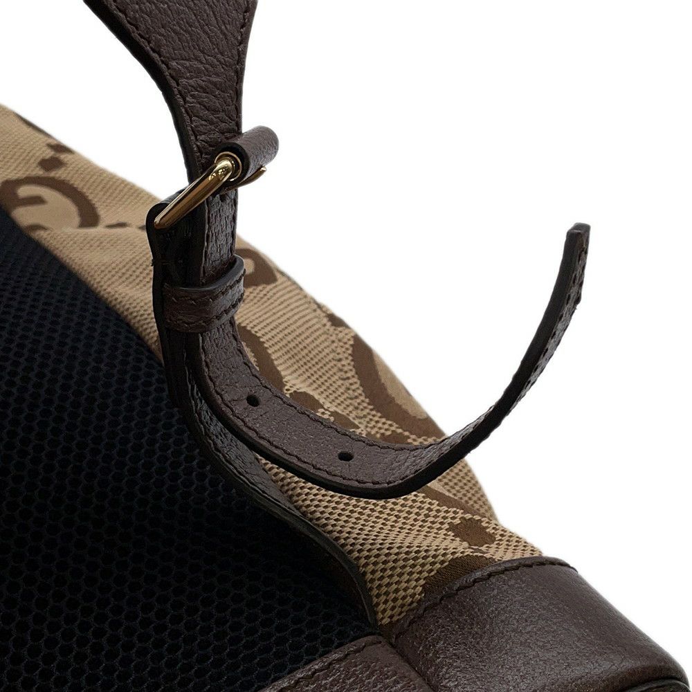グッチ リュック ジャンボGG キャンバス レザー 678829 GUCCI メンズ リュックサック