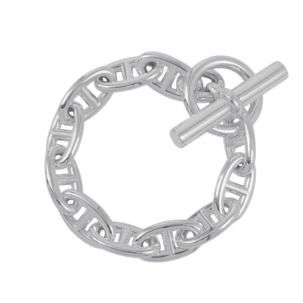 エルメス ブレスレット シェーヌダンクルGM 11コマ SV925シルバー HERMES ジュエリー