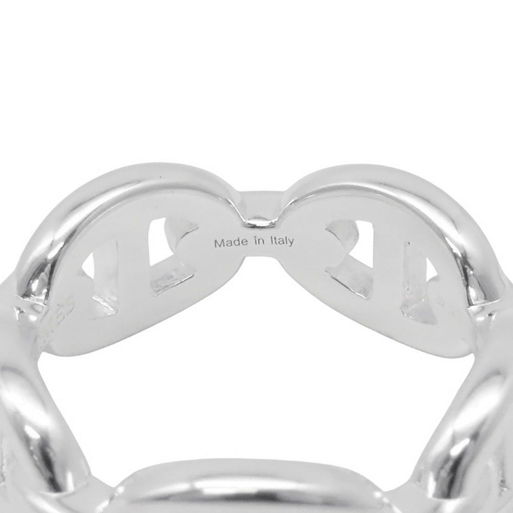 エルメス リング シェーヌダンクル アンシェネPM Enchainee SV925シルバー リングサイズ52 HERMES ジュエリー