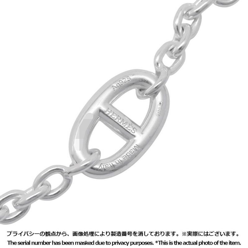 エルメス ネックレス シェーヌダンクル ファランドール SV925シルバー サイズ160 HERMES ロングネックレス ジュエリー