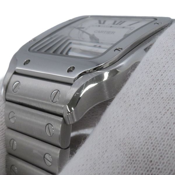 カルティエ サントス ドゥ カルティエ MM WSSA0029 Cartier 腕時計 シルバー文字盤