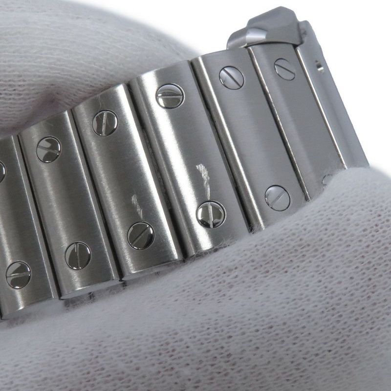 カルティエ サントス ドゥ カルティエ MM WSSA0029 Cartier 腕時計 シルバー文字盤