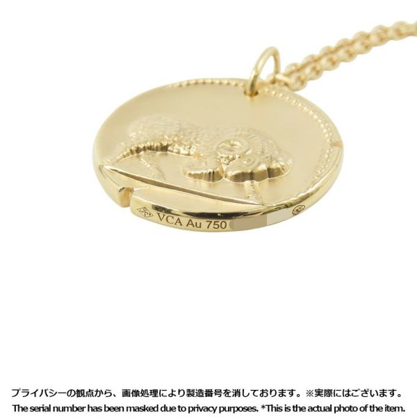 ヴァンクリーフ&アーペル ネックレス ゾディアック メダル