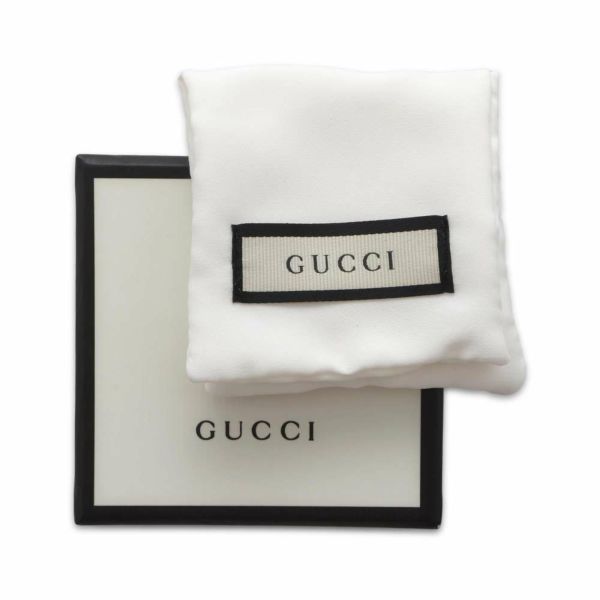 グッチ リング インターロッキングG ウェブ ラインストーン レディースサイズM 539112 GUCCI アクセサリー