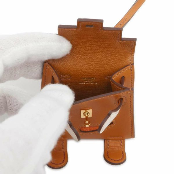 渋谷並木橋店】HERMES エルメス バッグチャーム パドックボット