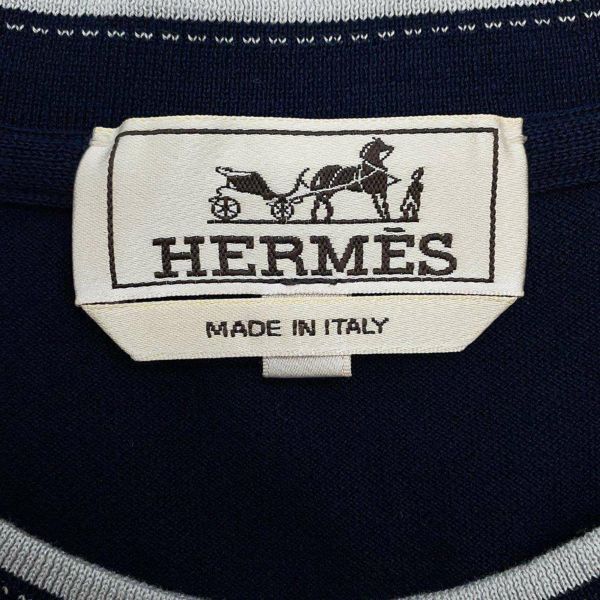 エルメス Tシャツ サドルステッチ コットン メンズサイズM HERMES メンズ トップス