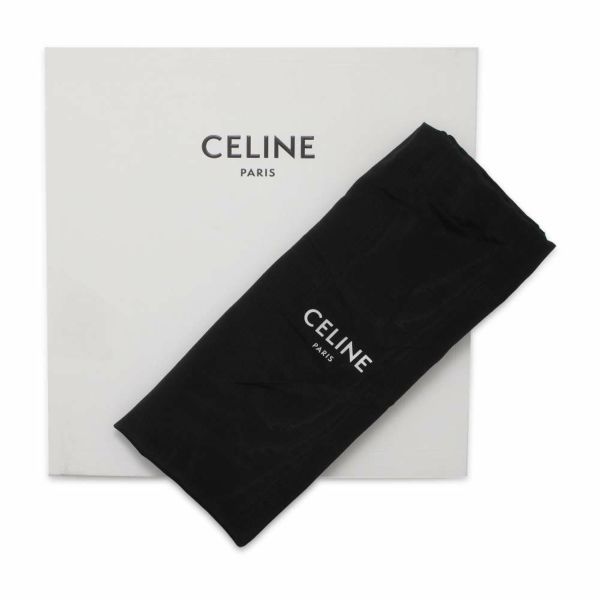 セリーヌ ショルダーバッグ トリオンフ ミディアム レザー 187363 CELINE バッグ 黒