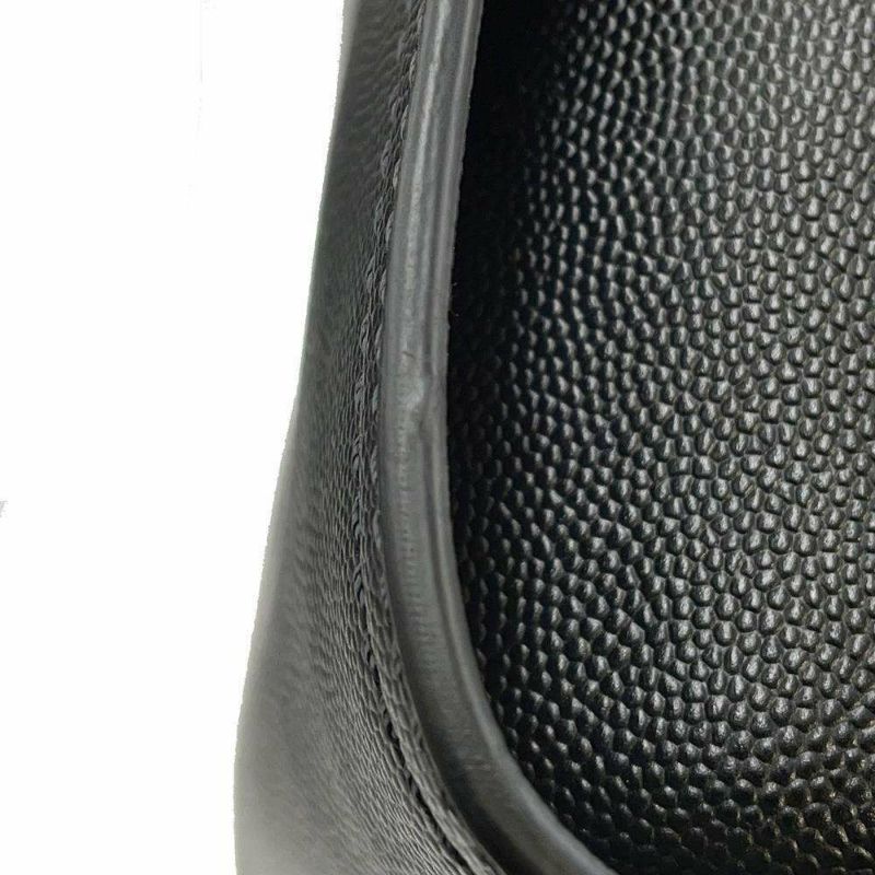 シャネル トートバッグ ドーヴィル ショッピングバッグ ココマーク スタッズ A57069 CHANEL ショルダーバッグ 黒