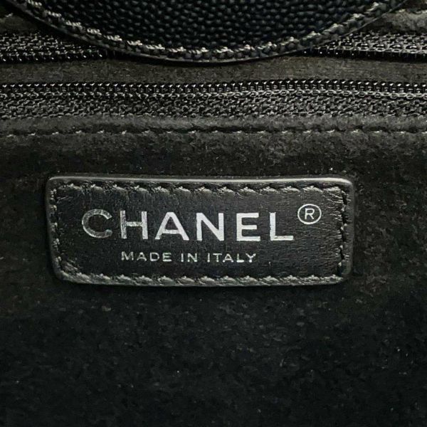 シャネル トートバッグ ドーヴィル ショッピングバッグ ココマーク スタッズ A57069 CHANEL ショルダーバッグ 黒