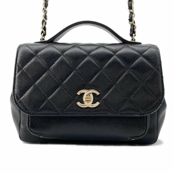 シャネル ハンドバッグ マトラッセ ココマーク アフィニティ 2wayチェーンショルダー A93749 CHANEL 黒