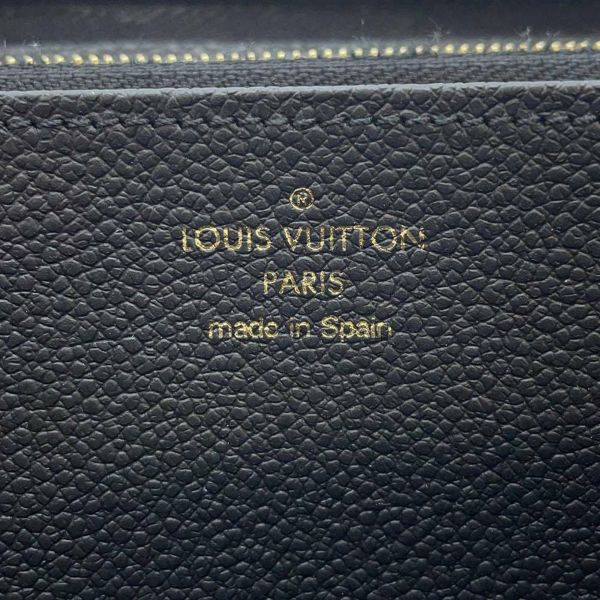 ルイヴィトン 長財布 モノグラム・アンプラント ジッピーウォレット M82649 LOUIS VUITTON 黒