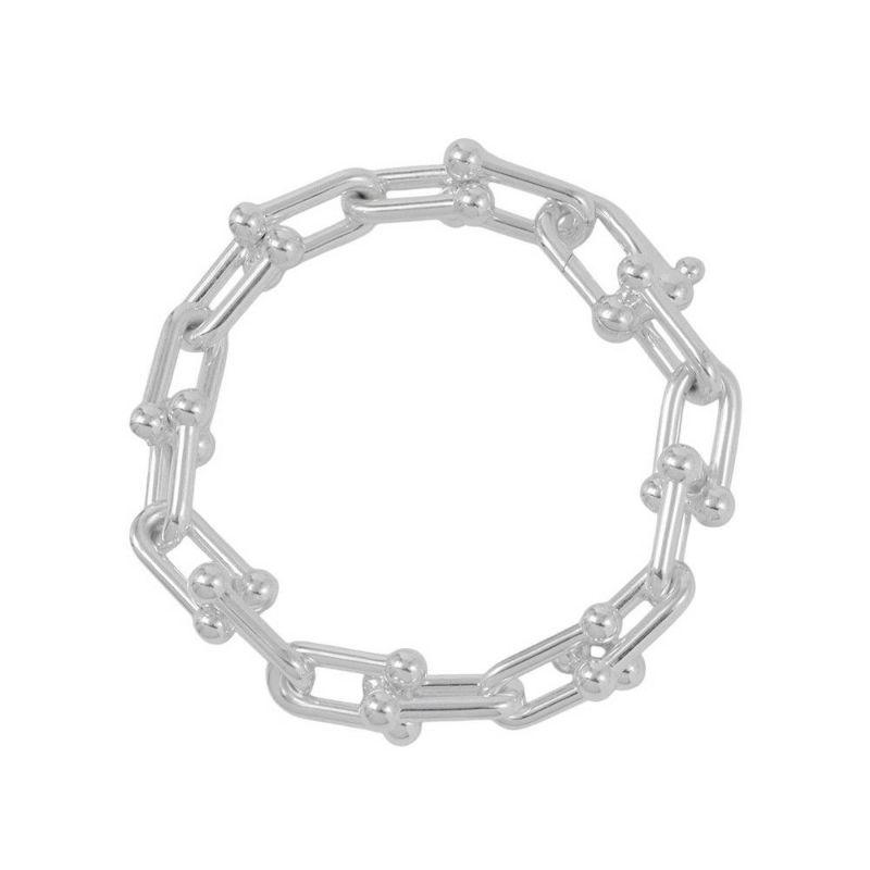 ティファニー ブレスレット ハードウェア ラージ リンク サイズラージ SV925シルバー ジュエリー