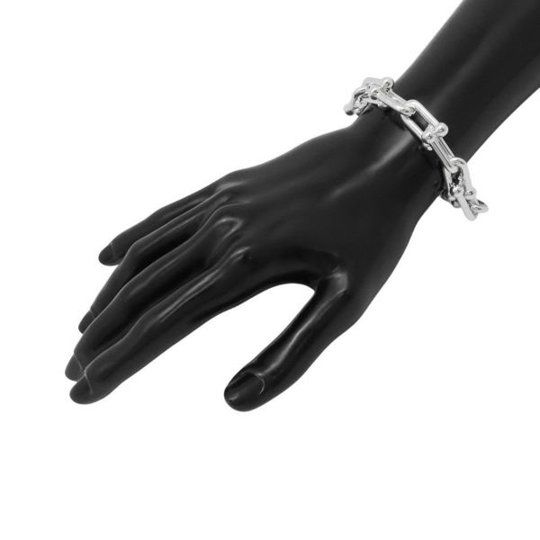 ティファニー ブレスレット ハードウェア ラージ リンク サイズラージ SV925シルバー ジュエリー