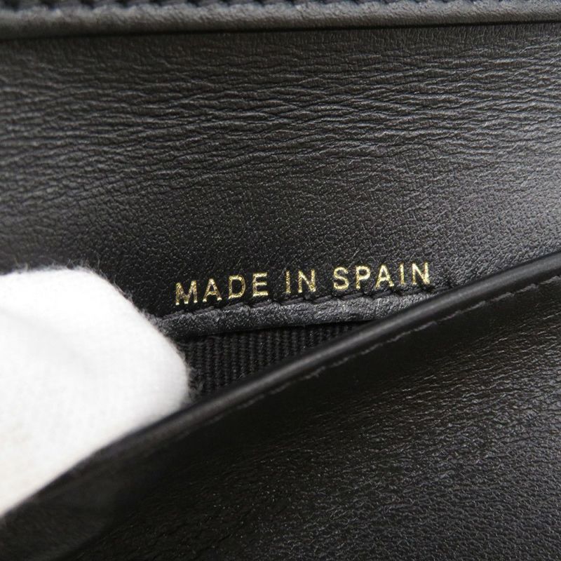 シャネル 三つ折り財布 マトラッセ ココマーク スモール フラップ キャビアスキン/ラインストーン AP3518 CHANEL 黒