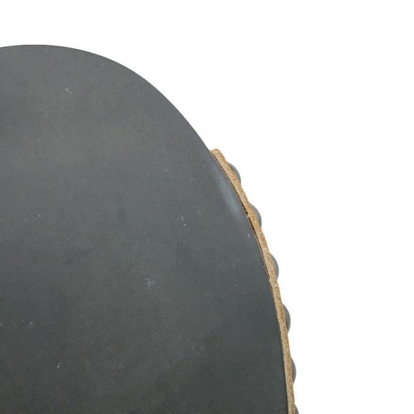 ミュウミュウ サンダル 色褪せ加工 クロッグ スエード ウッドソール レディースサイズ37 5Z425E MIUMIU 靴