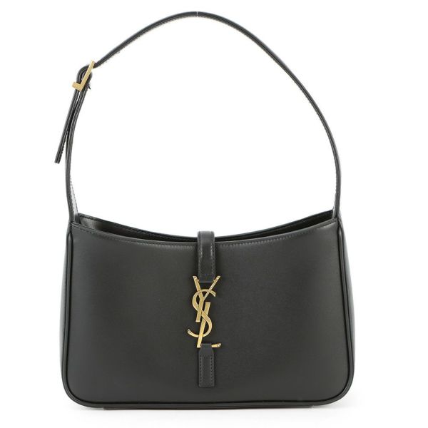 サンローランパリ ハンドバッグ ル・サンカセット スムースレザー 657228 SAINT LAURENT PARIS 黒