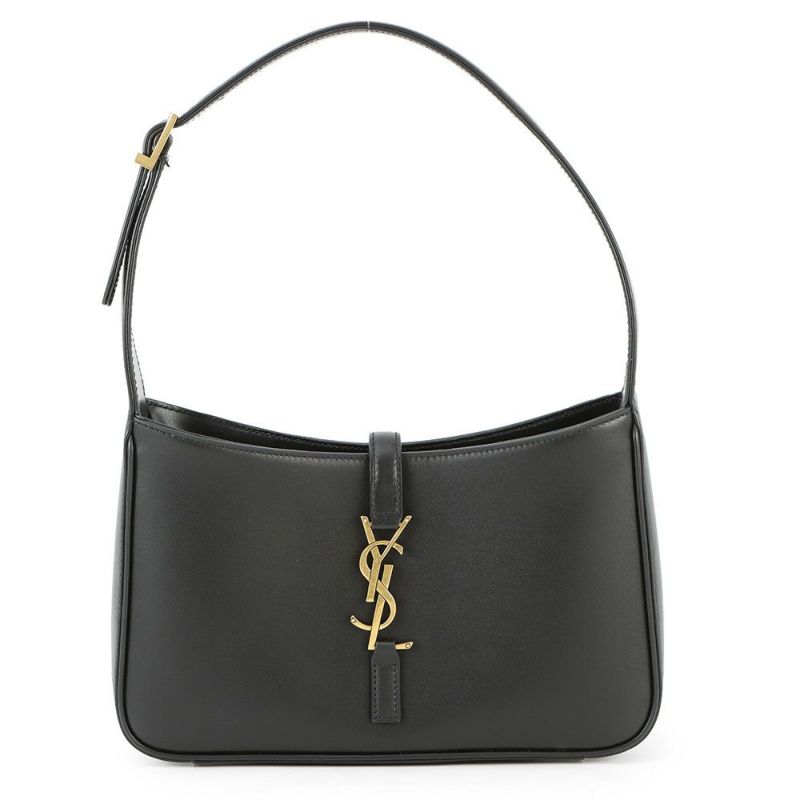 サンローランパリ ハンドバッグ ル・サンカセット スムースレザー 657228 SAINT LAURENT PARIS 黒