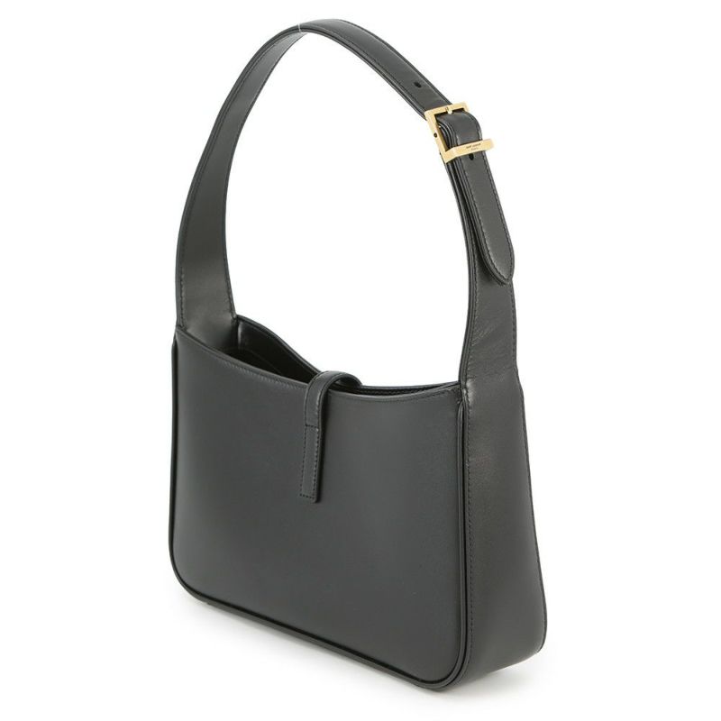 サンローランパリ ハンドバッグ ル・サンカセット スムースレザー 657228 SAINT LAURENT PARIS 黒