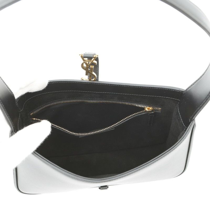 サンローランパリ ハンドバッグ ル・サンカセット スムースレザー 657228 SAINT LAURENT PARIS 黒