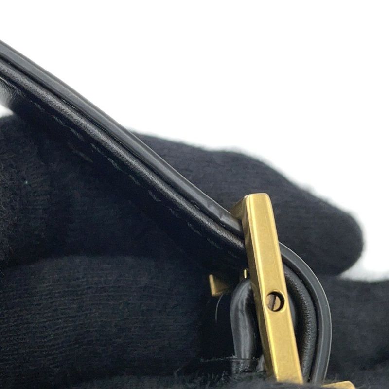 サンローランパリ ハンドバッグ ル・サンカセット スムースレザー 657228 SAINT LAURENT PARIS 黒