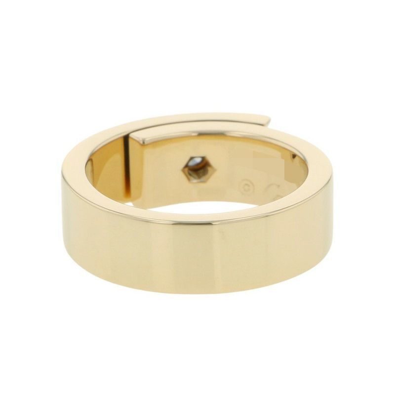 カルティエ リング アニバーサリー リング ダイヤモンド 1P K18YGイエローゴールド リングサイズ48 Cartier 指輪