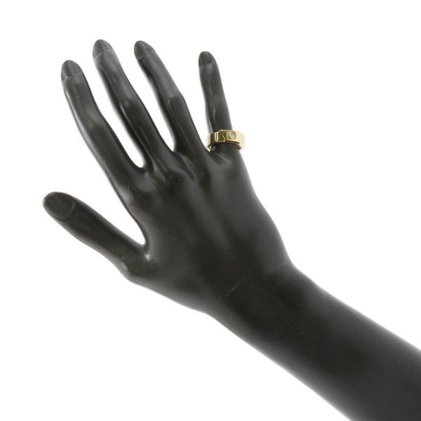 カルティエ リング アニバーサリー リング ダイヤモンド 1P K18YGイエローゴールド リングサイズ48 Cartier 指輪