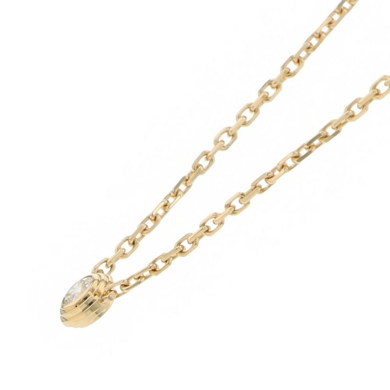 カルティエ ネックレス ダムール XS ダイヤモンド 1P 計0.04ct K18YGイエローゴールド B7224517 Cartier ペンダント