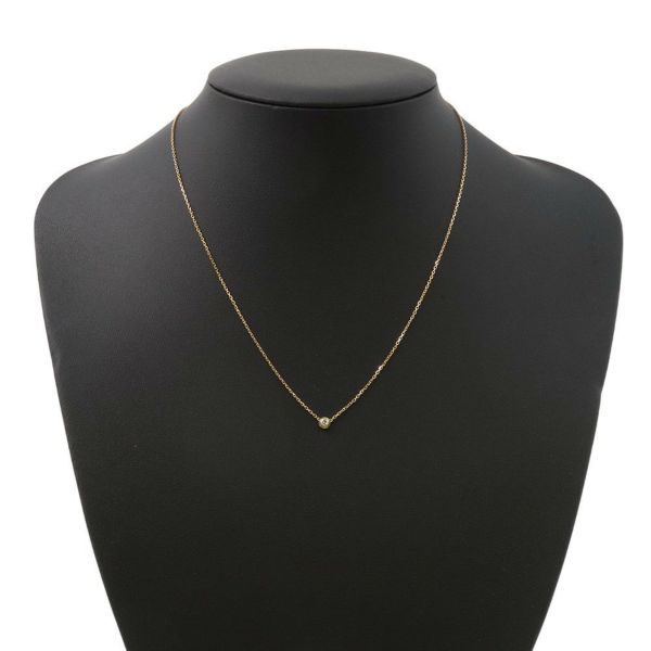 カルティエ ネックレス ダムール XS ダイヤモンド 1P 計0.04ct K18YGイエローゴールド B7224517 Cartier ペンダント
