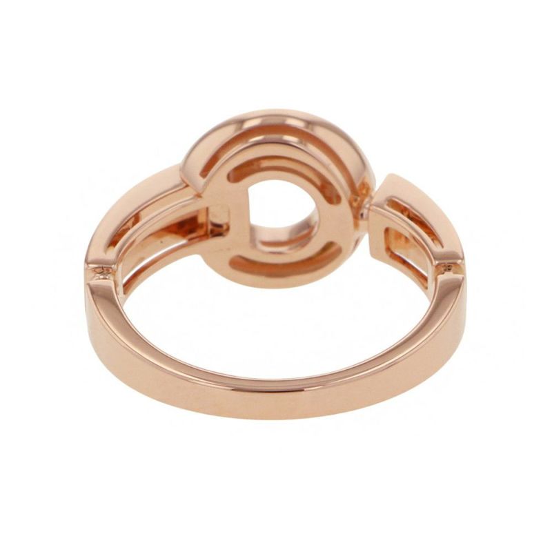 ブルガリ リング ブルガリ・ブルガリ オープンワーク リング マザーオブパール ダイヤ 0.04ct K18PG サイズ50 357533 指輪