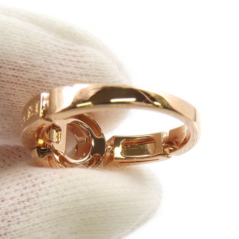 ブルガリ リング ブルガリ・ブルガリ オープンワーク リング マザーオブパール ダイヤ 0.04ct K18PG サイズ50 357533 指輪