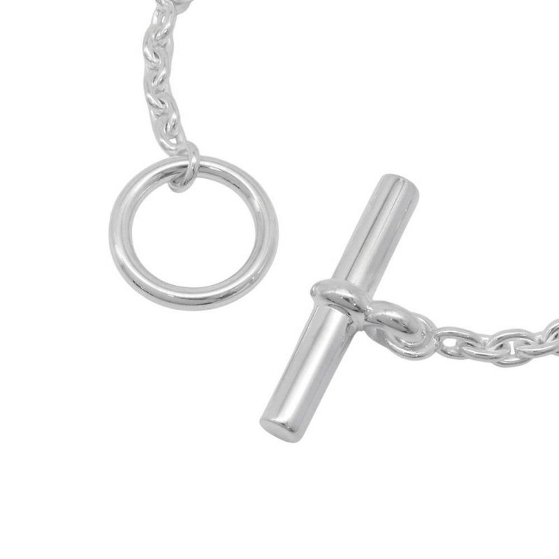 エルメス ブレスレット シェーヌダンクル ファランドール SV925シルバー サイズLG HERMES ジュエリー