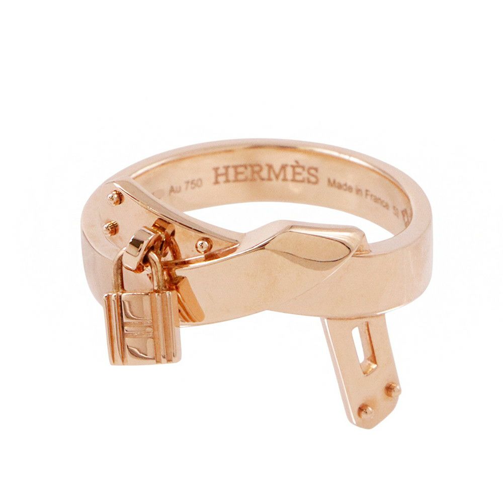 エルメス リング ガヴロッシュ K18PGピンクゴールド リングサイズ53 HERMES 指輪 ジュエリー