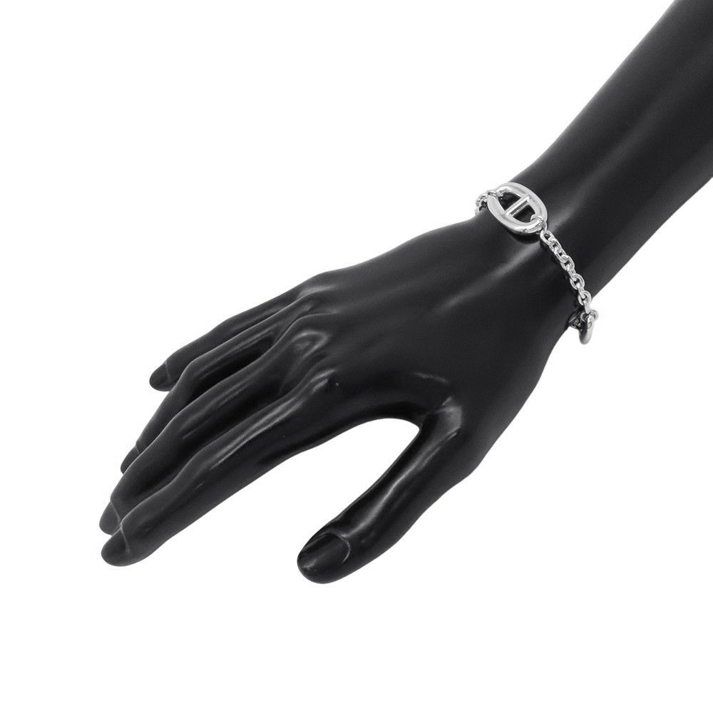 エルメス ブレスレット シェーヌダンクル ファランドール SV925シルバー サイズSH HERMES ジュエリー