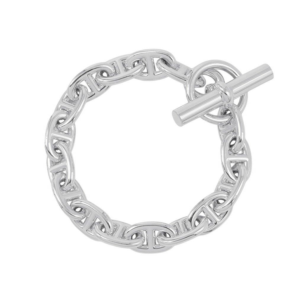 エルメス ブレスレット シェーヌダンクルMM 16コマ SV925シルバー HERMES ジュエリー